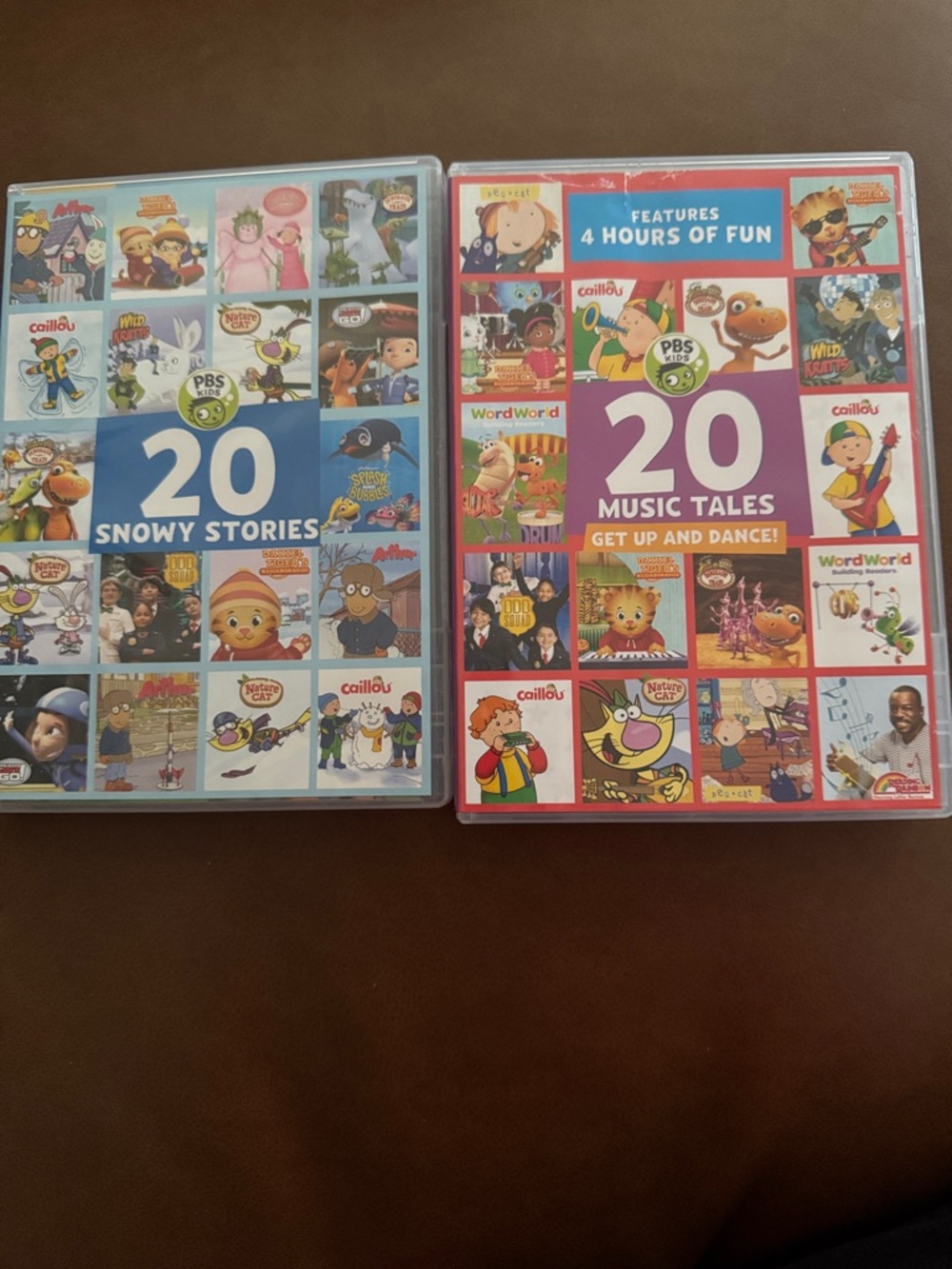 PBS Kids 20 Music Tales - Purple & Blue Kids Learning DVD Collection